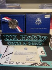 United States Liberty Coin 1986 S Liberty moneta prova mezzo dollaro con certificato di autenticità + scatola