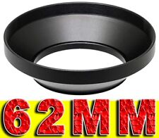 62MM WIDE ANGLE LENS HOOD METAL PARALUCE GRANDANGOLARE METALLO STELL 62 MM