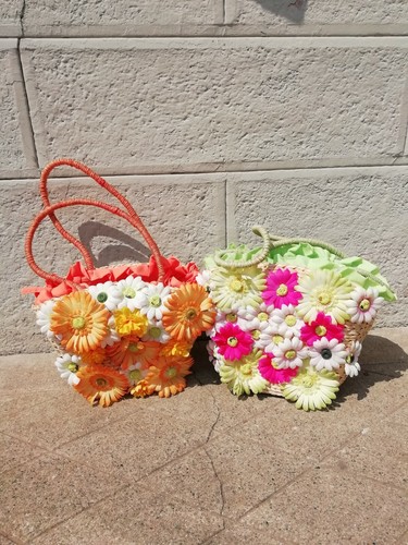 Borsa paglia grande con - grande,