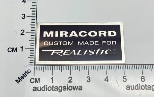Miracord personalizzato per
