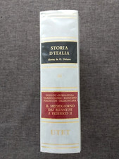 Galasso STORIA D'ITALIA Vol. III  UTET 1994 Mezzogiorno dai Bizantini a Federico