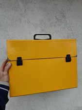 Cartellina Valigetta Gialla In