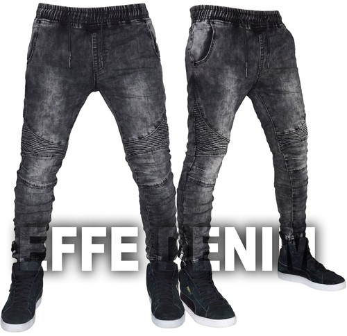 Jeans uomo denim biker - jeans,