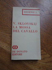 V. Sklovskij La mossa del cavallo De donato ed. 1967