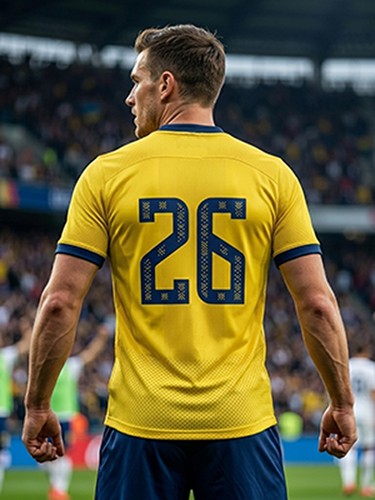 Maglia calcio uomo manica