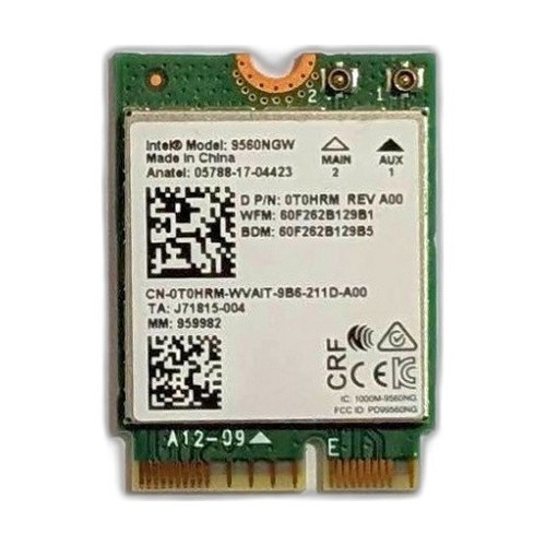 Scheda rete intel 9560ngw - scheda,
