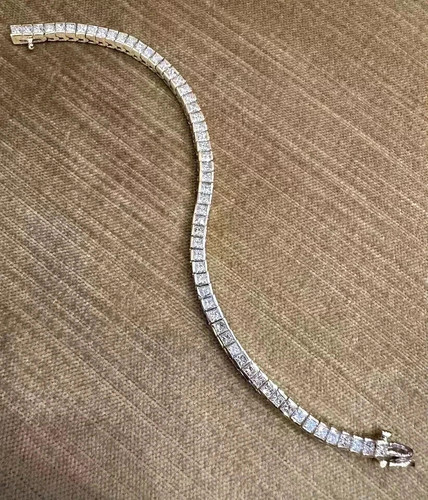Bracciale tennis moissanite - bracciale,