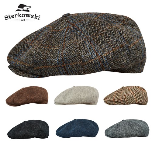 Cappello peaky harris tweed - cappello,