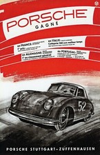 FANTASTICO POSTER PORSCHE