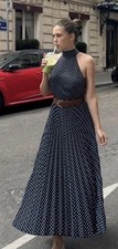ZARA DONNA SS25 ABITO MIDI A