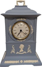 Raro orologio Wedgwood Jasperware Queen Elizabeth Mantle n. 2 / 1926