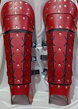 Samurai greaves medievale - greaves,