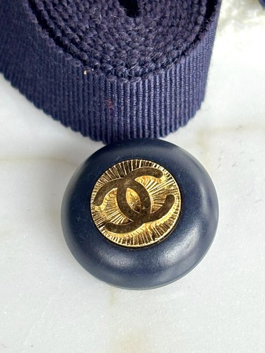 Chanel anni vintage - cc, navy