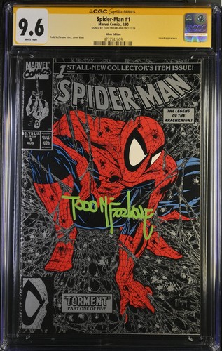 Spider man cgc 6 1990 - spider-man, 9.6
