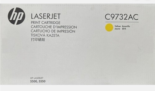 Toner originale 645a giallo - toner, hp