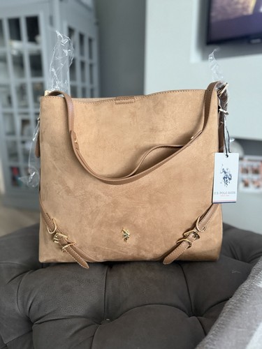 Borsa polo assn camoscio - polo,