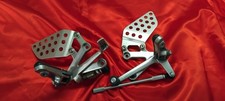 coppia pedane originali pilota complete honda cbr 929 2000-01