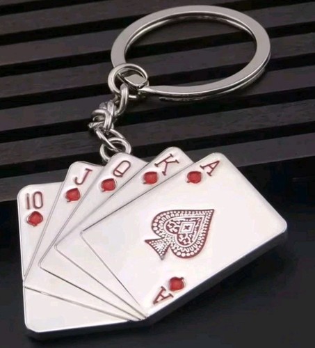 Carte poker portachiavi - carte,