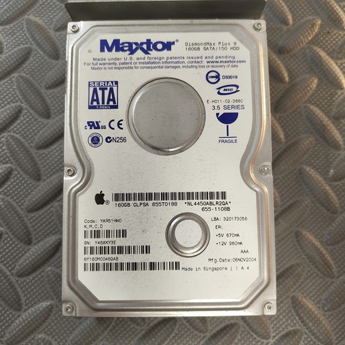 Maxtor diamondmax plus 160 - diamondmax,