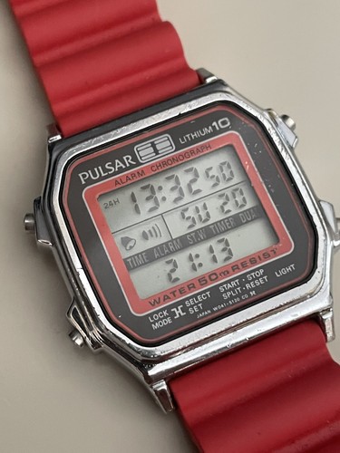 Vintage seiko pulsar w041 5120 - vintage,