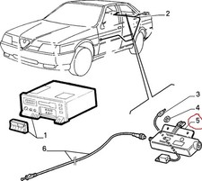 ALFA ROMEO 164 CENTRALINA