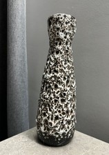 Vaso in ceramica vintage Mid-Century W. Germany per fiori a forma di...