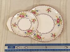 Royal Albert Bone China Petit Point - Piatto da dessert ovale 8 3/4