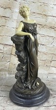 Romana Bambina Bronzo Scultura