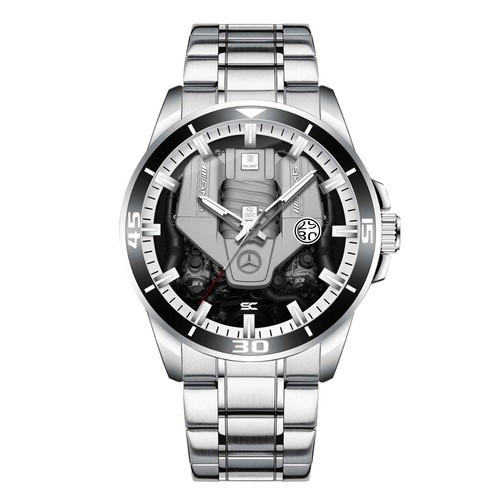 Orologio polso acciaio - da,
