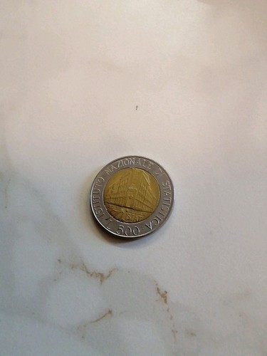 Moneta 500 lire - da, 70°