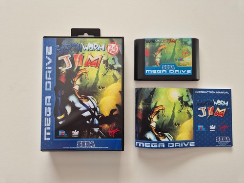 Sega megadrive earthworm jim - sega,