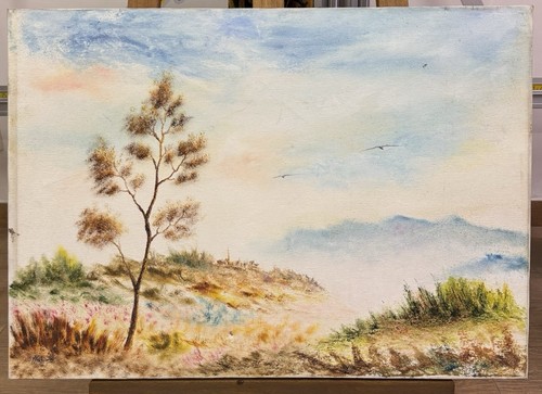Quadro olio tela di - quadro, su
