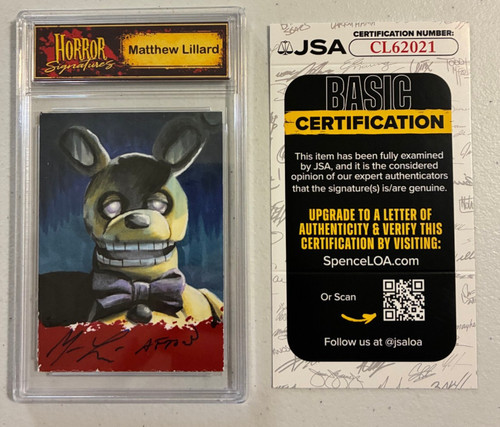 Horror signatures matthew - horror,