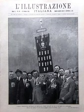 L'Illustrazione Italiana 21 Ottobre 1923 Perosi Medaglie Vercelli Ojetti Pesaro