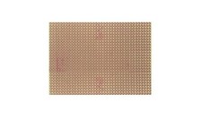 basetta millefori forata 100x160 160X100 vetronite passo 2,54 mm cod. 4653