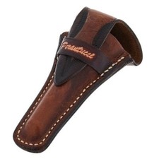 Perantucci custodia bocchino basso tuba pelle marrone rigido
