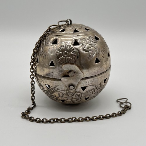 Potpourri ottone argentato - (3),