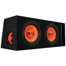 GAS MAD B2-210 Subwoofer Doppio 25 cm in cassa reflex Sub  1200 Watt BOX 2X10"