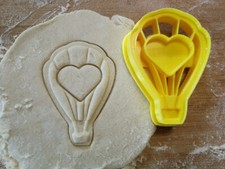 Cookie cutter hot air balloon