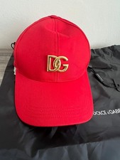 Dolce Gabbana Logo Hat Gold