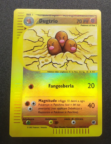 Dugtrio reverse 165 - reverse, 10/165