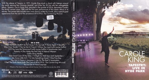 Carole king tapestry live - carole,