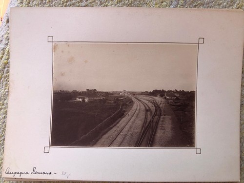 Campagna romana ferrovia - romana,