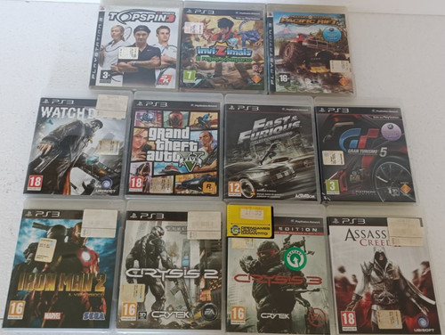 Lotto giochi ps3 - 11, originali