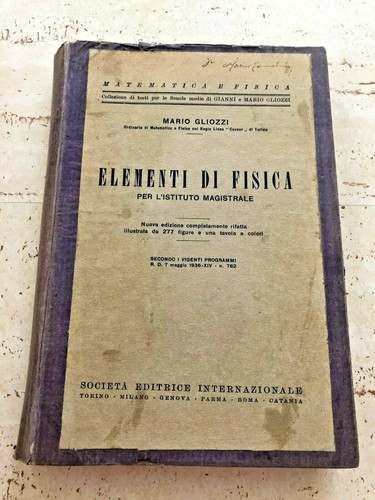 Elementi fisica per - elementi,