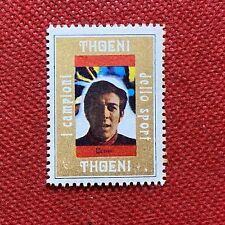 (K2) GUSTAVO THOENI Francobollo Chiudilettera SCI Qui Giovani Anni '60