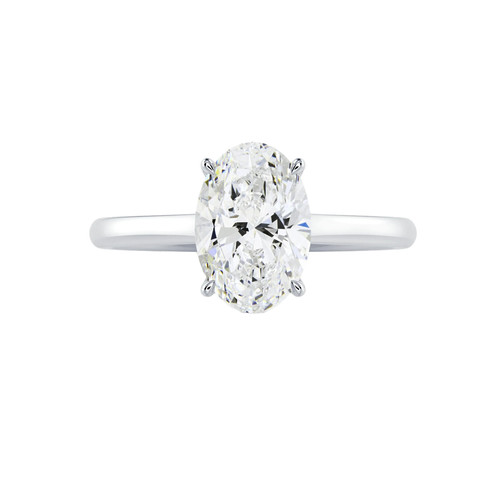Anello diamante platino - anello,