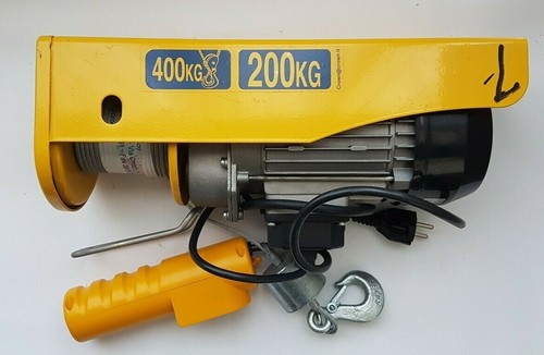 Paranco elettrico frenante - elettrico,