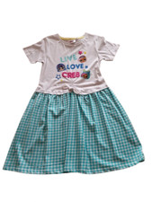 Vestito LOL Turchese Bimba