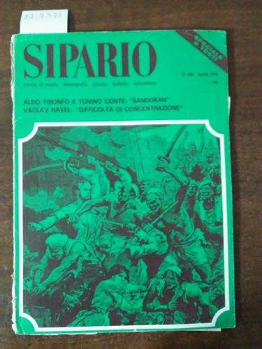Sipario rivista teatro - di, n